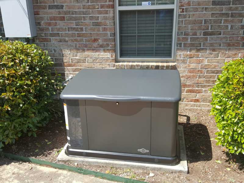 Residential backup generators for hurricanes in Houston