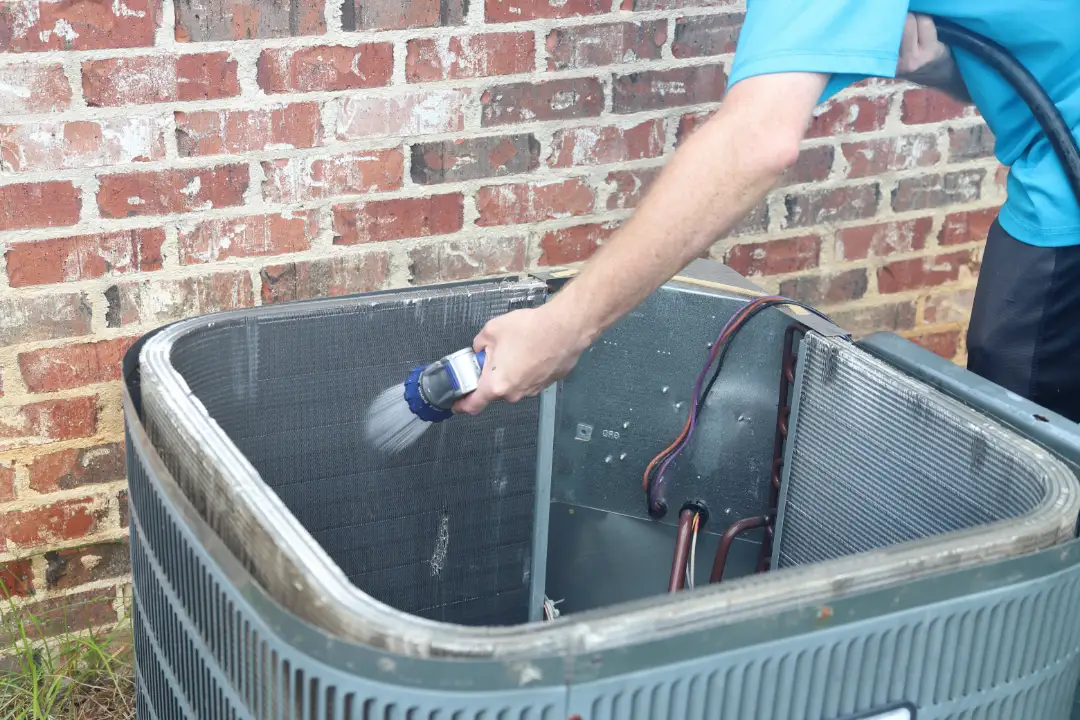 Cleaning the inside of an ac unit